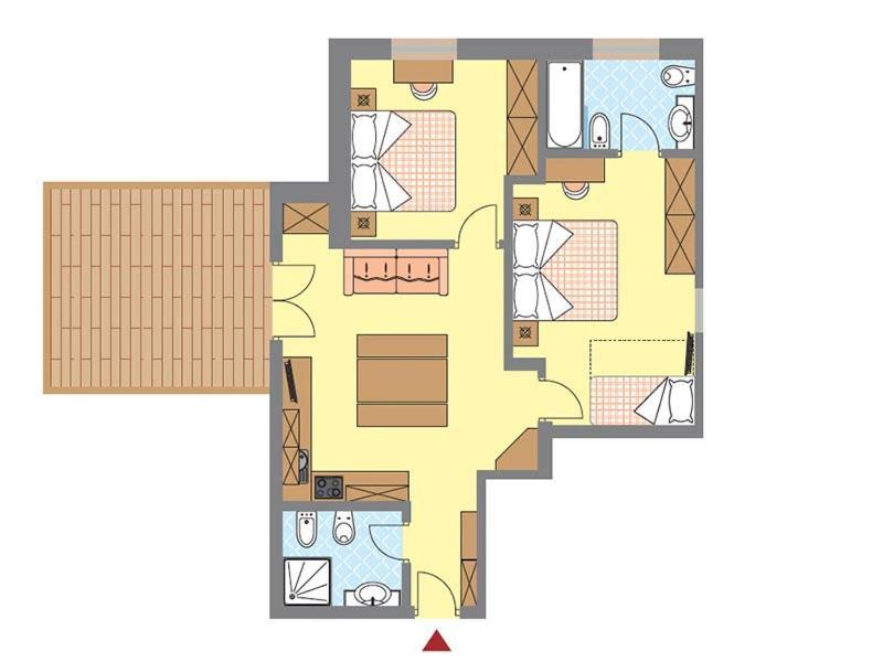 Apartmán Pera Ciaslat Colfosco Exteriér fotografie