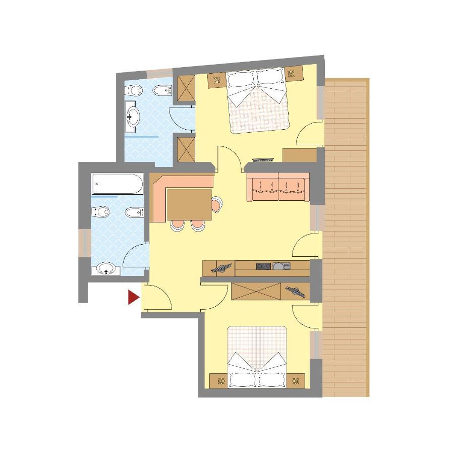 Apartmán Pera Ciaslat Colfosco Exteriér fotografie